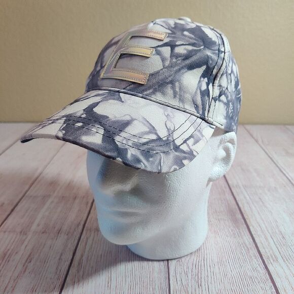 Justice youth iridescent letter E tie dye adjustable cap - Picture 1 of 9